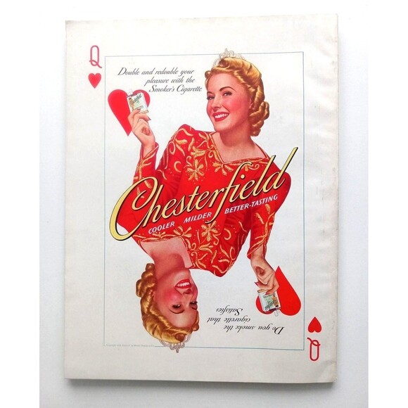 Harpers Bazaar Fashion Magazine November 1940 WW2 Vertes Cover - Picture 2 of 13